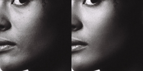 Retusz zdjęcia z negatywu